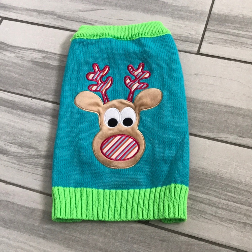 NEW - PET HOLIDAY COLLECTION Holiday Pet Sweater